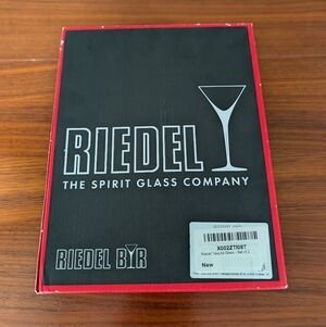 Riedel Bar Ouverture Tequila Glass Set of 2 New Open Box